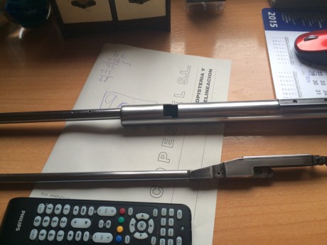 Hola.Quiero enseñaros la carabina que restaure,una BSA silverstar,aunque a simple vista sea practicamente 00