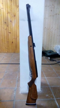Hola.Quiero enseñaros la carabina que restaure,una BSA silverstar,aunque a simple vista sea practicamente 11