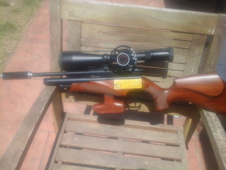 Hola compañeros pongo a la venta mi carabina match 54 .1200€ portes aparte (esta en Sevilla)
 Se vende 90