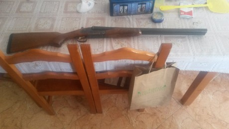 Vendo paralela especial puesto:
 - Cañón de 60 cm.
 - Polichoques.
 - Selector de tiro.
 Escopeta  en 02