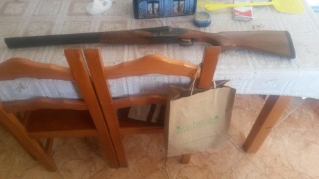 Vendo paralela especial puesto:
 - Cañón de 60 cm.
 - Polichoques.
 - Selector de tiro.
 Escopeta  en 01