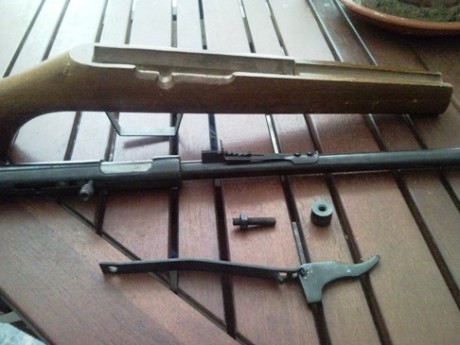 Pues eso que consegui esta carabina en segunda subasta, cometa 22lr como os presente en su momento  http://www.armas.es/foro/rifles-y-carabinas-de-precision/carabina-cometa-22l-r-t861749.html?hilit=cometa 01