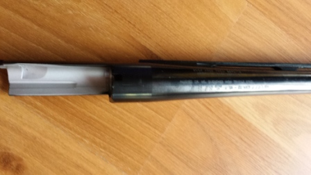 En venta cañon para escopeta semiautomática Beretta A302 ( creo que es compatible con toda la serie A300).
Longitud: 00