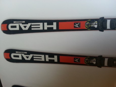 Hola, tengo uno esquis de la marca Head modelo Rally de 1.56 cota SL las tablas son completamente nuevas 00