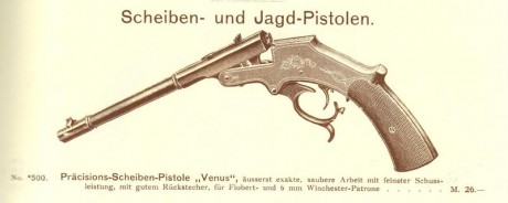 Hace unos días encontré por casualidad en una web extranjera un arma a la venta que hacía muchos años 100