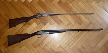 Vendo estas parelelas:

 Víctor Sarasqueta del 12 y la Chimbo del calibre 12 mm. (410). 

Las dos 350.-€ 00