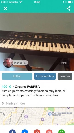 Uno pide por un Pietta niquelado con sus certificados, 2000 euros, jajaja.

Y el otro anuncio, no comete 160