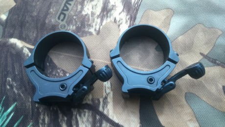 Cambio anillas Sauer Isi-mount  de 30mm por monturas para Blaser (bien 30mm o de.carril Zeiss).
(((VENDIDAS))) 01
