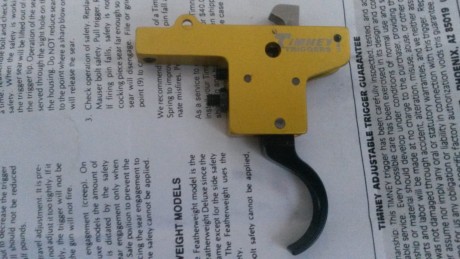 Quiero ponerle este timney a un sueco y agradeceria consejos de algun compañero que ya lo haya hecho
Creo 01