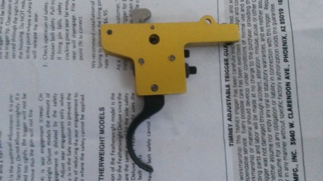 Quiero ponerle este timney a un sueco y agradeceria consejos de algun compañero que ya lo haya hecho
Creo 00