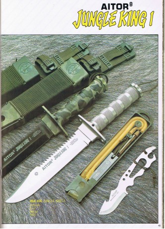 Hola compañeros,

Tengo un cuchillo Aitor Jungle King 1 con las sierra almenada, con numeracion A-137898 30