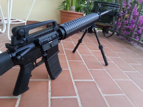 Hola, se vende AR15 Oberland del calibre 222 Rem.

-Cañón de 20 pulgadas pesado Lothar Walther.
-Paso 01