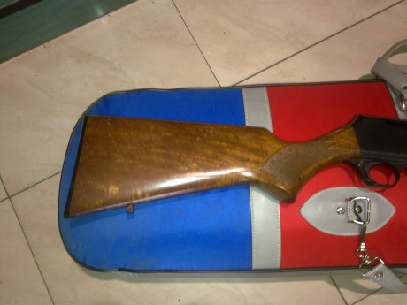 Se cambia rifle en perfectas condiciones de uso ya que apenas se ha utilizado. Se entrega con funda y 02