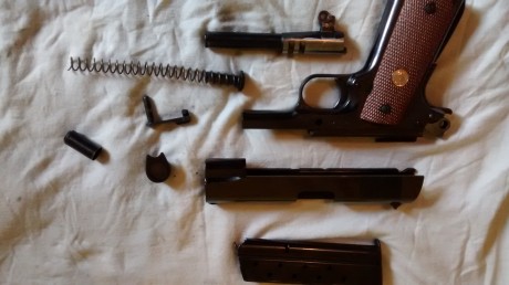 tal , vedo colt combat comander series 80 del 9 para en perfecto estado , guiada en A pero se puede guiar 31