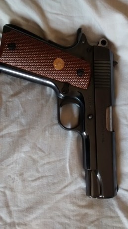 tal , vedo colt combat comander series 80 del 9 para en perfecto estado , guiada en A pero se puede guiar 61