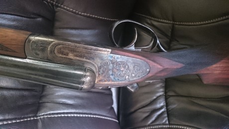 Vendo esta AYA modelo 116 en perfecto estado, pletinas largas desmontables grabadas a mano, cañón de 71 02