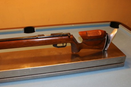 Vendo esta magnífica carabina anschutz match 54 en perfecto estado , Agrupa de escándalo, el pavonado 02