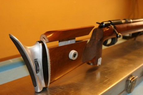 Vendo esta magnífica carabina anschutz match 54 en perfecto estado , Agrupa de escándalo, el pavonado 01