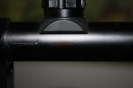 Visor Bushnell Banner 3-9x50. 
- Tubo: 1".
- Retícula: Multi-X.
- Acabado: Mate.
- Peso: 539 gr.
- 50