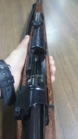 Un compañero me ha pedido que le publique este anuncio,
Se vende o se cambia este k98 yugoslavo en unas 12