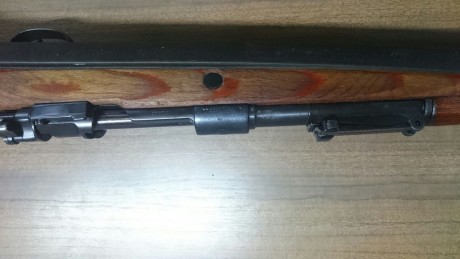 Un compañero me ha pedido que le publique este anuncio,
Se vende o se cambia este k98 yugoslavo en unas 21