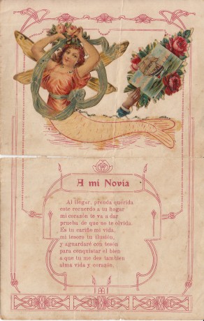 Esta carta fue escrita por el soldado  José Gómez Gallardo a su madre y su novia    tres meses antes de 02