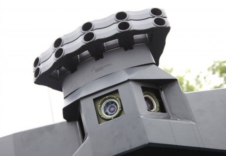 El Revolution MBT es un paquete de actualización modular para los Leopard 2A4. Fue desarrollado por Rheinmetall. 53