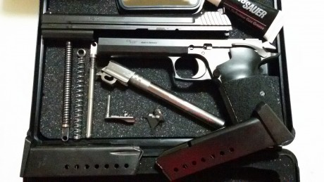 Vendo la joya de mi armero, una Sig P210-6 Supertarget de 6" NUEVA!, he disparado con ella….sin engañar 02