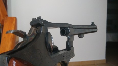 Hola foreros hoy tambien le ha tocado muy a mi pesar ,mi smith and wesson K14-4 MASTERPICE  o tambien 11