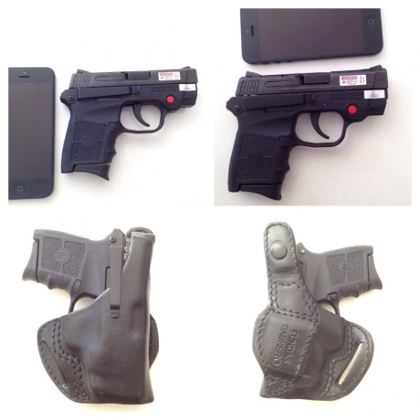 Vendo pistola marca S&W modelo Bodyguard .380 Auto. Es el modelo que lleva laser incorporado.
Incluyo 00