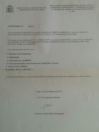 Pues eso, que con los cambios en la nueva ley de armas amenazando y ante la duda de que pueda tener que 30