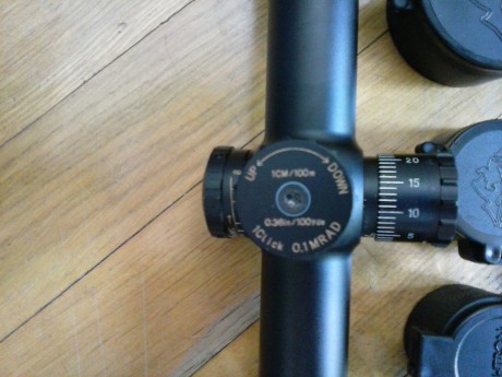 Visor Sightron SIII 6-24x50 (SIIISS624LRMD/CM) Reticula mil dot en segundo plano a 24X y clicks de 0,1 162