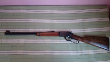 VENDO CARABINA Winchester 1894-cal 22 . . . perfecto estado, apenas se ha usado. . . impecable, regalo 00