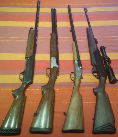 Buenas,  me han regalado una escopeta paralela que está bastante bien de maderas pero tiene una pequeña 60