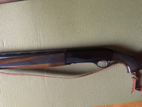 Escopeta Pardus Mod. AL 
semiautomática, con sistema 2 pistons  Cal. 12-71 cm de cañon, culata de madera.
El 10