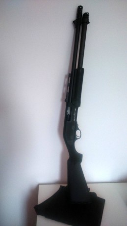 Vendo escopeta Stinger del calibre 12 está guiada en E.

El arma está como nueva, habrá disparado unos 02