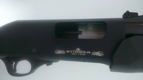 Vendo escopeta Stinger del calibre 12 está guiada en E.

El arma está como nueva, habrá disparado unos 01