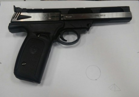 Se vende pistola smith&wesson modelo 22A/22S del calibre 22lr. Esta en perfecto estado. Habre tirado 00