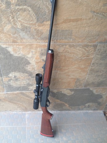 Rifle Remington 7400 calibre 30.06Spg con monturas y anillas Weaver y visor Norconia 1.5-6X42, precio 01