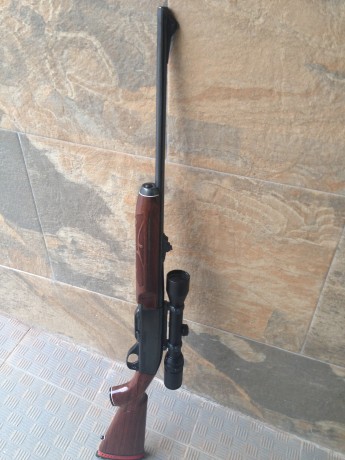 Rifle Remington 7400 calibre 30.06Spg con monturas y anillas Weaver y visor Norconia 1.5-6X42, precio 00