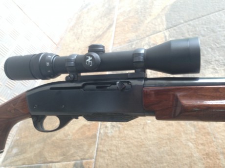 Rifle Remington 7400 calibre 30.06Spg con monturas y anillas Weaver y visor Norconia 1.5-6X42, precio 10