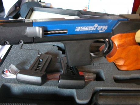 vendo hammerli sp 20 en perfecto estado con maletín accesorios con dos cargadores
el arma esta en Sabadell 00