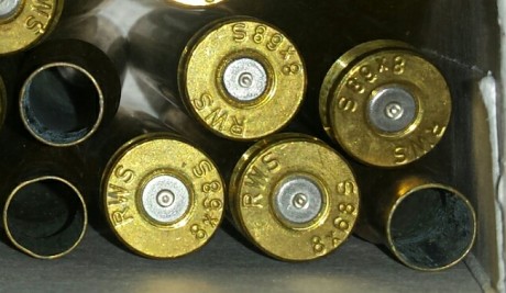 Vendo 43 vainas RWS calibre 8x68S, con un solo disparo.
40 euros envíopenínsular incluido.  :sniper 00
