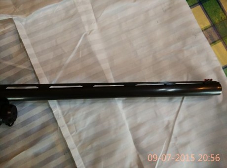 Vendo escopeta semiautomática en perfecto estado, prácticamente nueva ya que solo ha tirado 4 cajas de 02