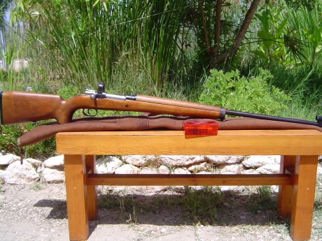 Se vende fusil m63 para tiro deportivo con muy poco uso por el precio de 400 euros mas gastos de envio 01