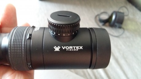 Hola vendo visor Vortex PST de 1-4x24 aumentos con reticula iluminada. 
Excelente calidad. Torretas tacticas 02