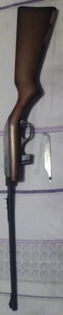 Vendo carabina Marlin Papoose desmontable, incluye funda de transporte original , cargador y llave para 02