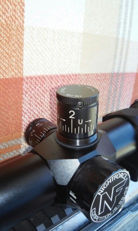 Se vende este visor Night Force Competition 15-55x52 con reticula DDR2.
las torretas corrigen en 1/8 de 02