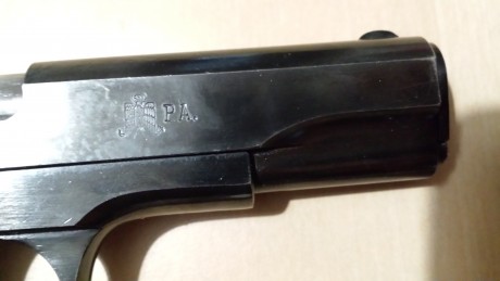 Vendo pistola STAR, calibre 9 mm corto, color negro, muy cuidada. Arma procedente del ejercito español, 02