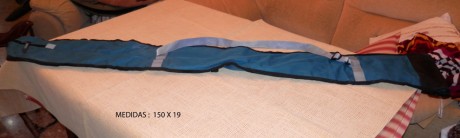 Hola, vendo 1 funda para rifle o carabina en buen estado se encuentran en la provincia de Málaga. precio: 10